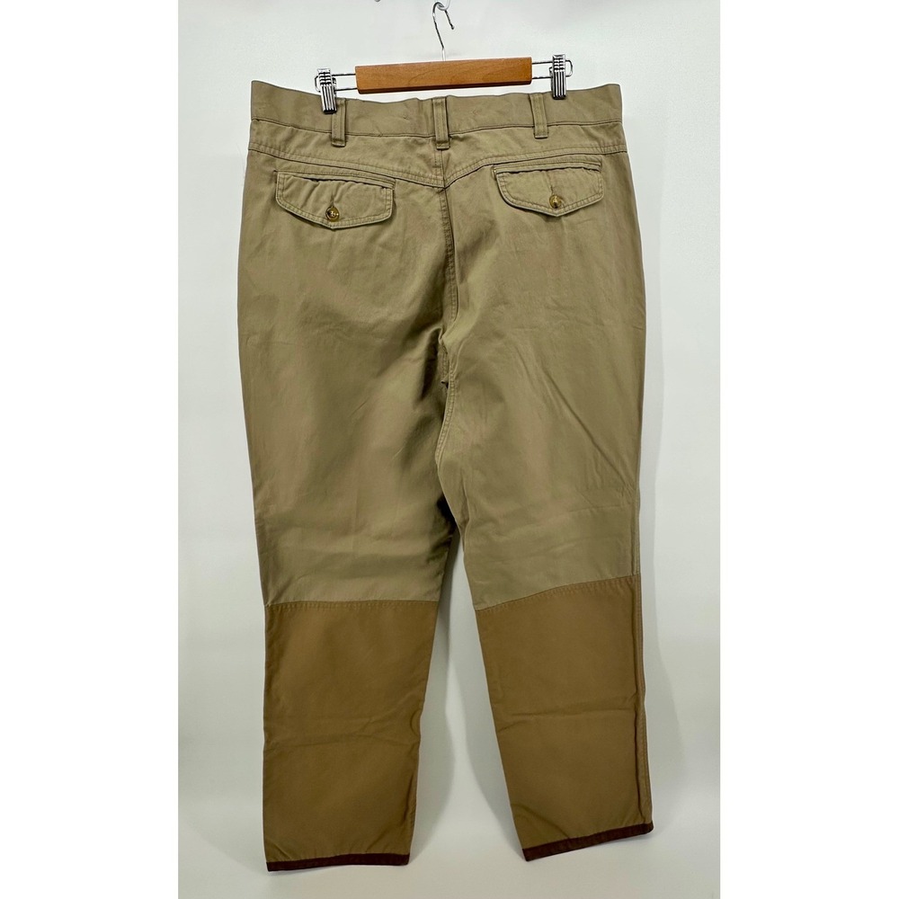 Orvis Mens Briar Pants Khaki Reinforced Cotton Canvas Hunting 38 Outdoors - Picture 3 of 16